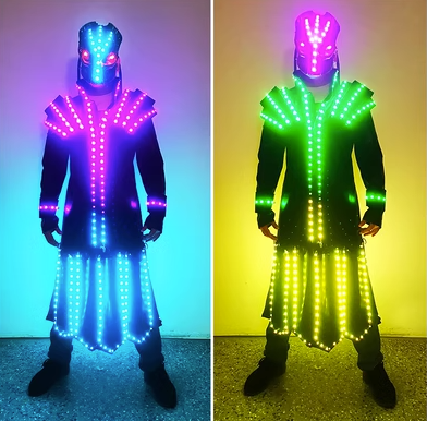 LED幻彩衣服怪人造型 (LED Clothes Monster)