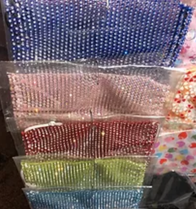 閃鑽口罩(Crystal Diamond Rhinestone Face Mask)
