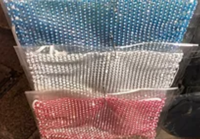 閃鑽口罩(Crystal Diamond Rhinestone Face Mask)