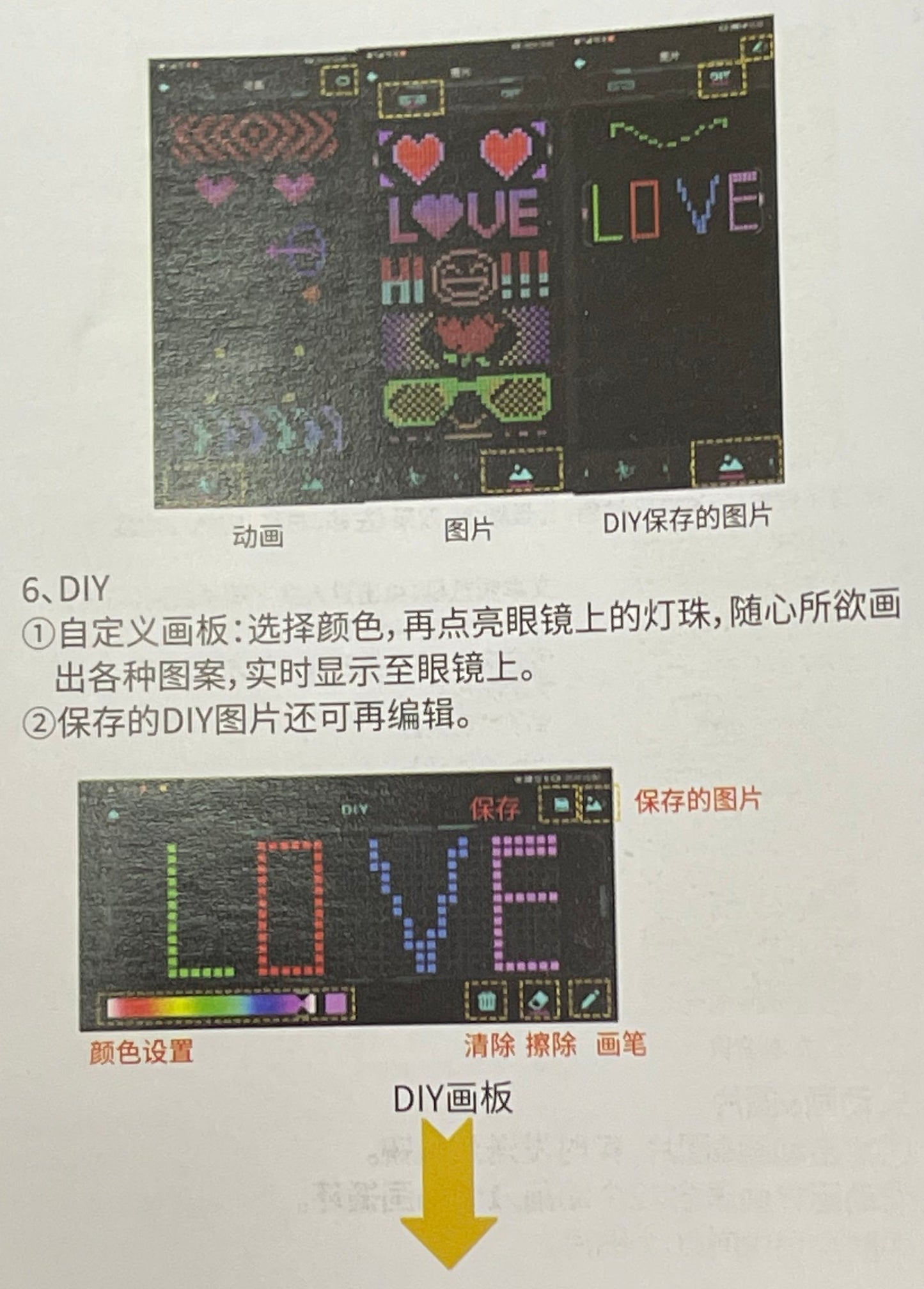 LED發光眼鏡(第二代魔術貼) LED Glasses(Second Edition)