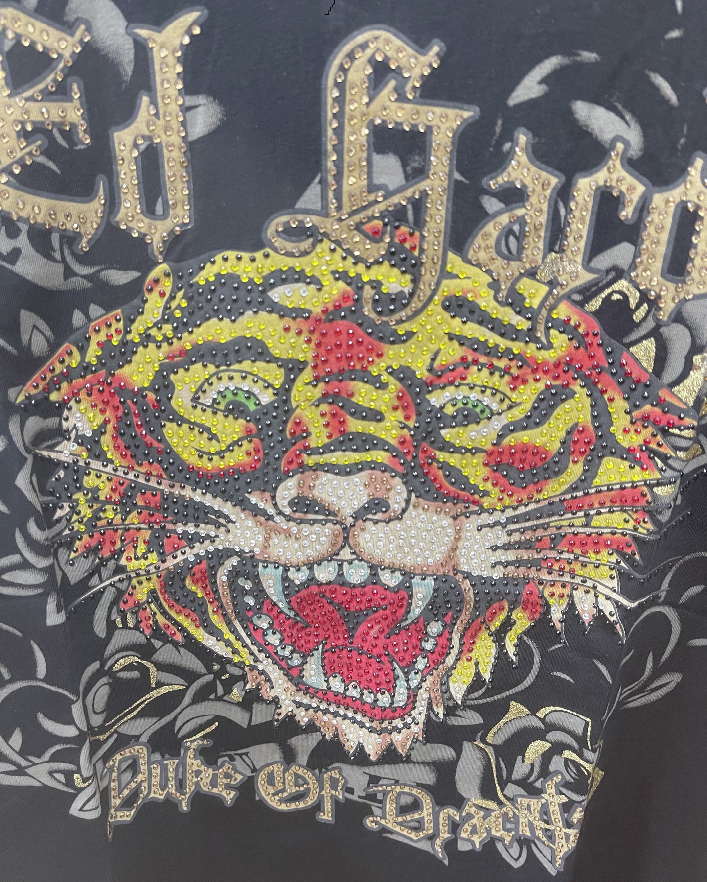 Ed Hardy 閃鑽虎頭上衣 (Ed Hardy Rhinestone Tiger T-Shirt)