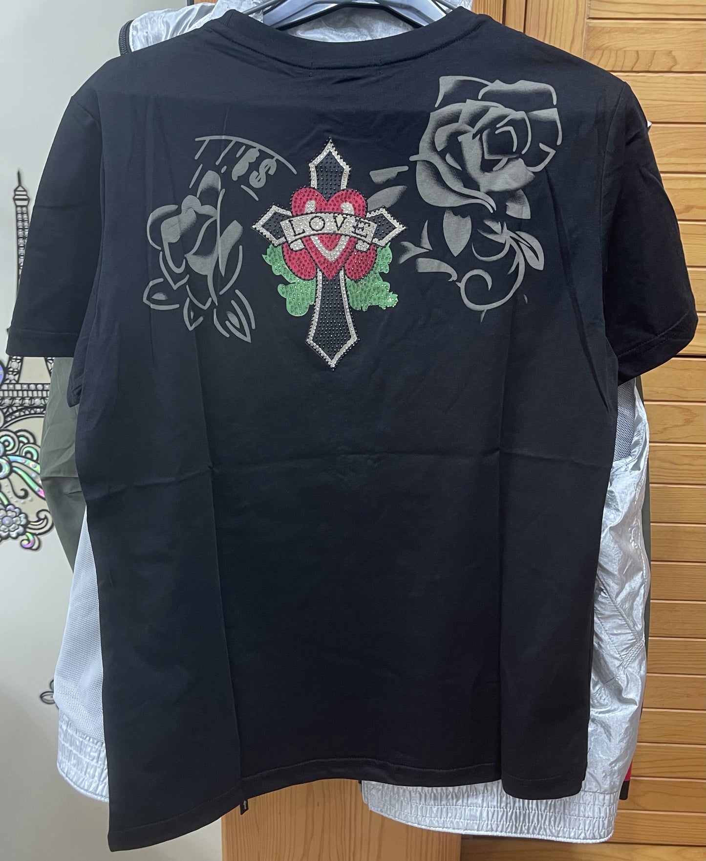 Ed Hardy 閃鑽虎頭上衣 (Ed Hardy Rhinestone Tiger T-Shirt)