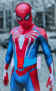 蜘蛛俠cosplay戰衣舞台表演服(Spider Man Cosplay Costume)