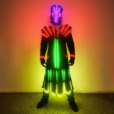 LED幻彩衣服怪人造型 (LED Clothes Monster)